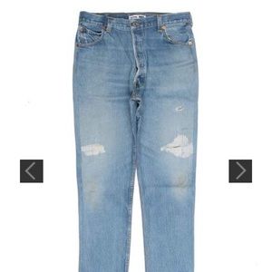 Never worn Re/Done jeans